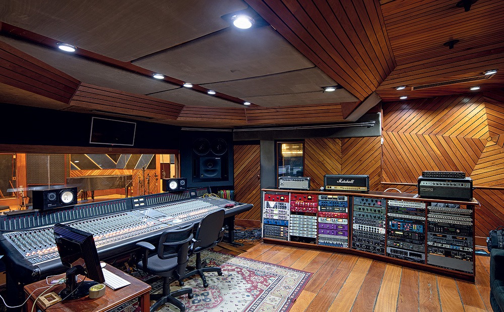 mosh estudio faz 40 anos equipamento de gravação